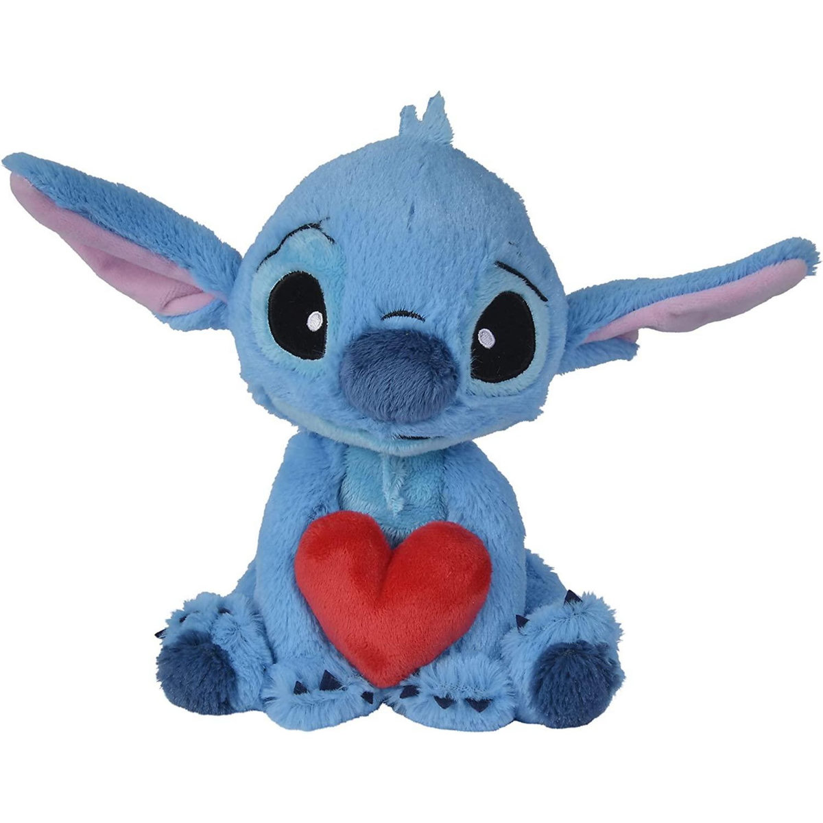 SIMBA Peluche Stitch avec un coeur 25 cm Disney 