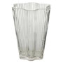 Voir la diapositive 1 : Paris Prix Vase Design en Verre  Clara  20cm Transparent