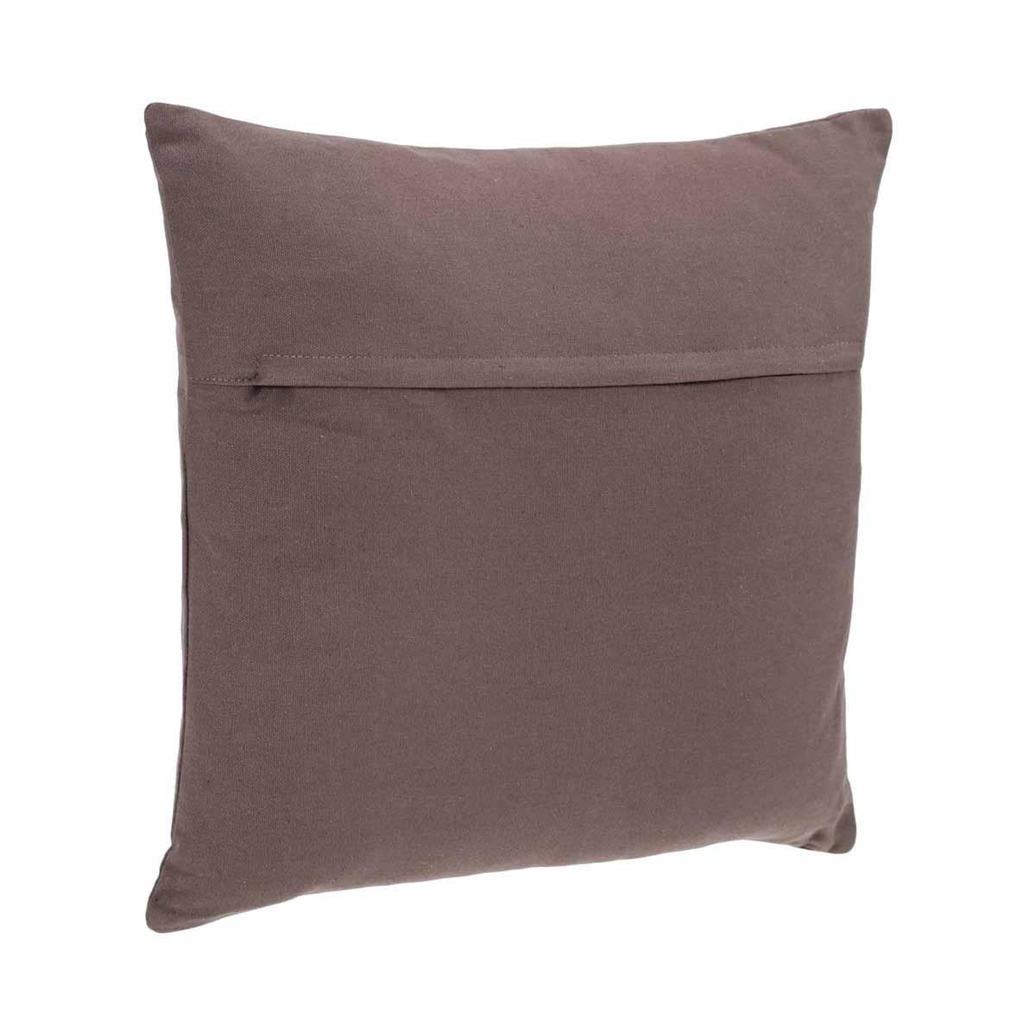 Voir la diapositive 4 : ATMOSPHERA Coussin déhoussable  jovi  38x38cm taupe