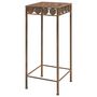 Voir la diapositive 4 : VIDAXL Set de supports de plantes 3 pcs Style vintage Metal rouille