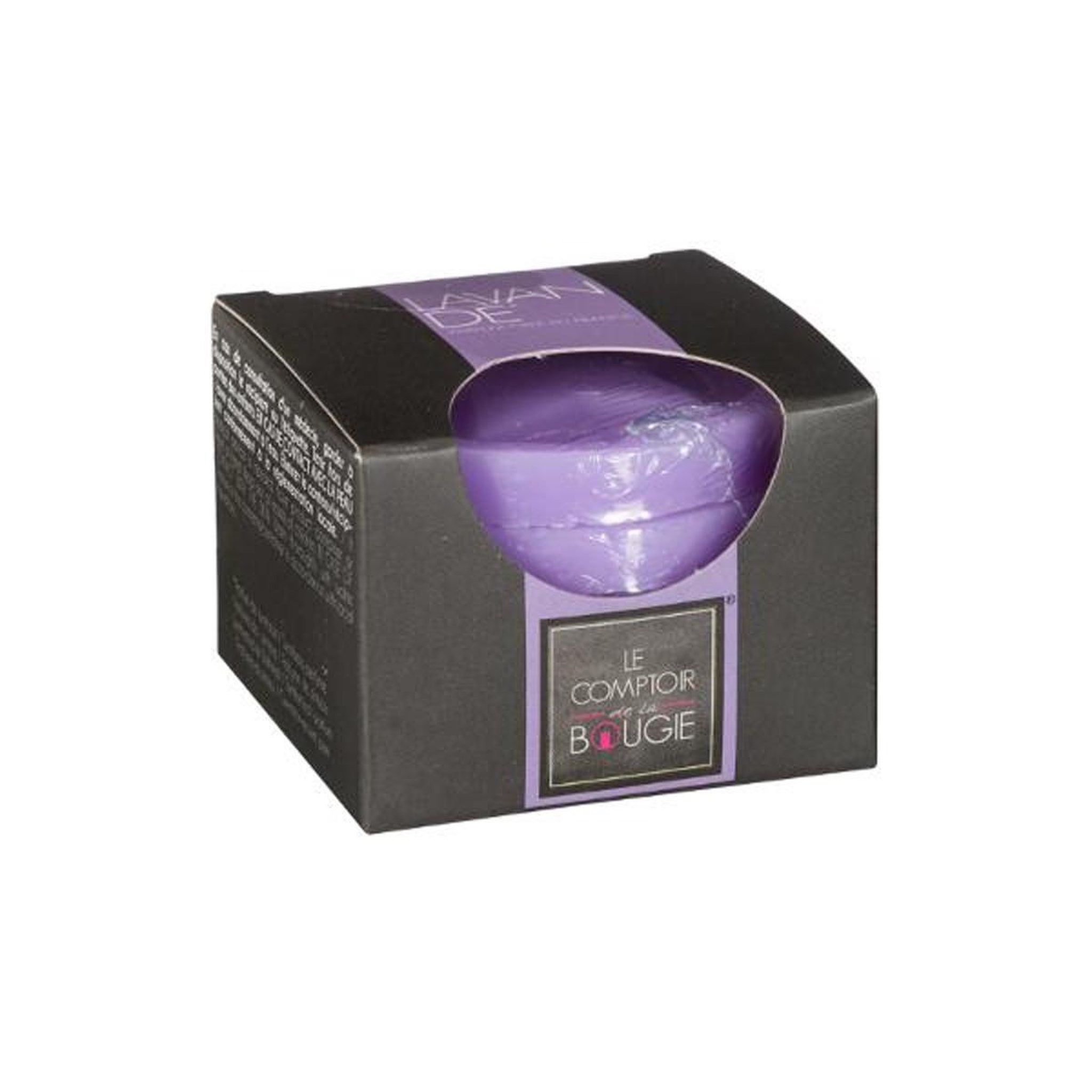 Voir la diapositive 2 : COMPTOIR DE LA BOUGIE Lot de 5 cires parfumées à brûler  etoile  45g lavande