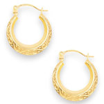 L'ATELIER D'AZUR Boucles d'Oreilles Créoles - Or Jaune - Femme
