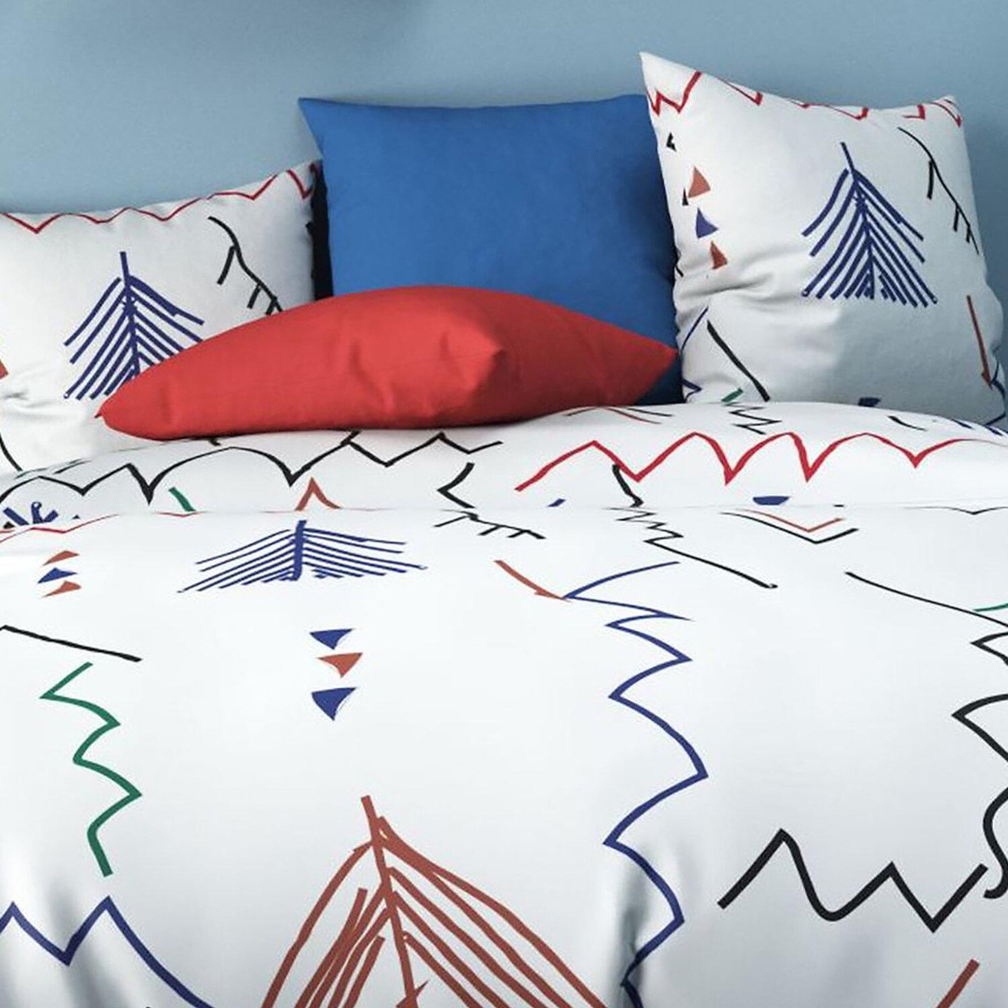 Voir la diapositive 4 : Les Ateliers du Linge Parure housse de couette ryad