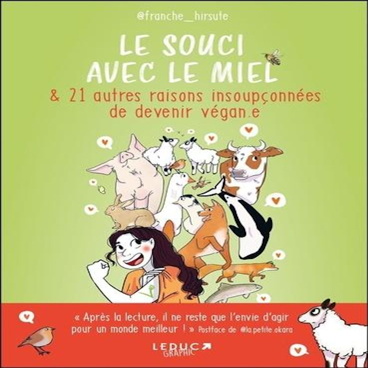 LE SOUCI AVEC LE MIEL & 21 AUTRES RAISONS INSOUPCONNEES DE DEVENIR VEGAN.E, Franche Hirsute
