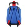 Voir la diapositive 4 : Bagtrotter Sac à dos à roulettes Mickey Bleu - Bagtrotter