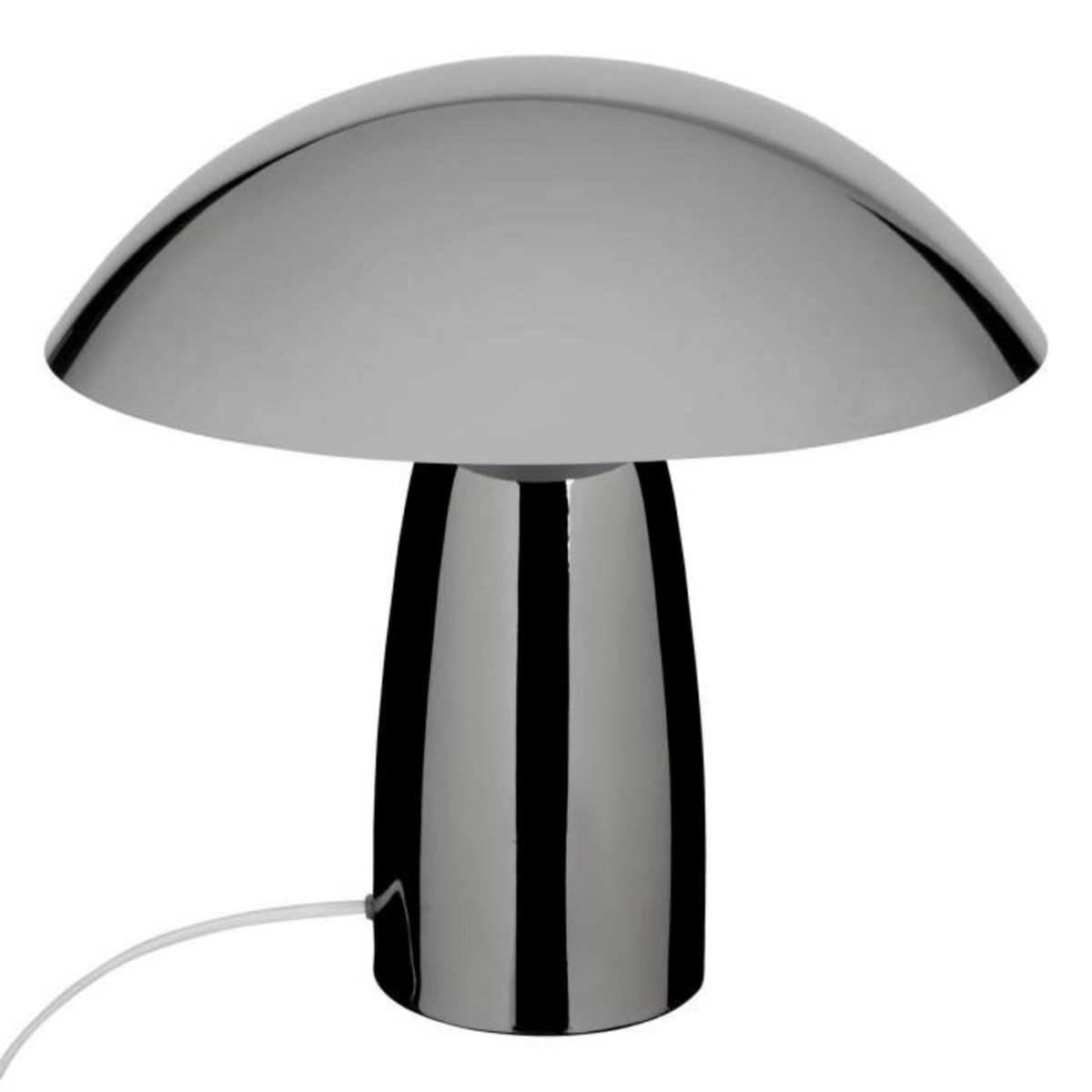 ATMOSPHERA Lampe à Poser Champignon  Omia  36cm Argent