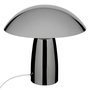 Voir la diapositive 1 : ATMOSPHERA Lampe à Poser Champignon  Omia  36cm Argent