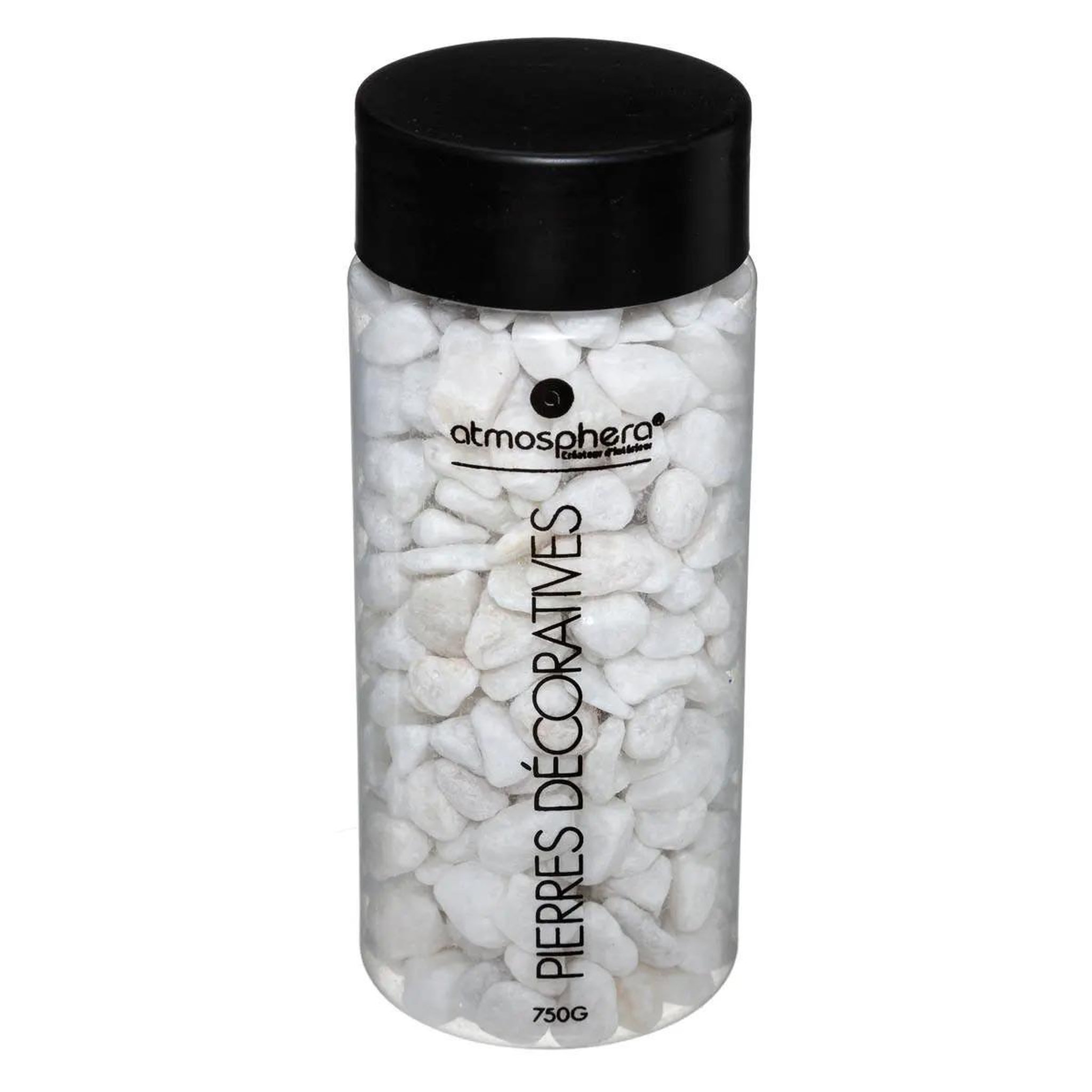 ATMOSPHERA Pierre déco  petit modèle  750g blanc