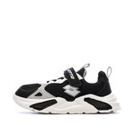 LOTTO Baskets Noires/Blanches Garçon Lotto Bologna. Coloris disponibles : Noir