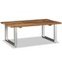 Voir la diapositive 3 : VIDAXL Table basse Bois de recuperation massif 100x60x38 cm