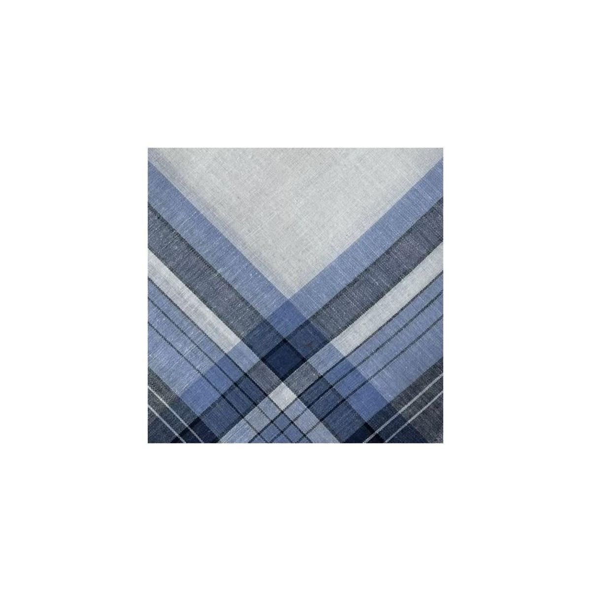 VANDERSICKEL Lot de 12 mouchoirs Homme MAURICE 40x40cm 100% coton