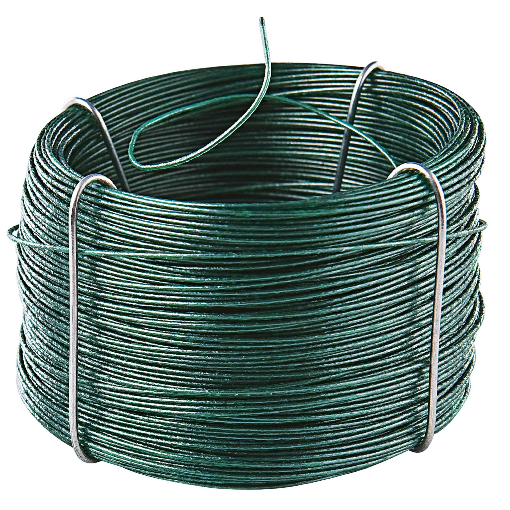 Cogex Rouleau de fil de fer plastifié 50 Mètres