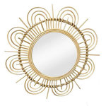 Paris Prix Miroir Mural Design en Rotin  Aina  51cm Naturel