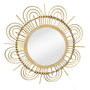 Voir la diapositive 1 : Paris Prix Miroir Mural Design en Rotin  Aina  51cm Naturel