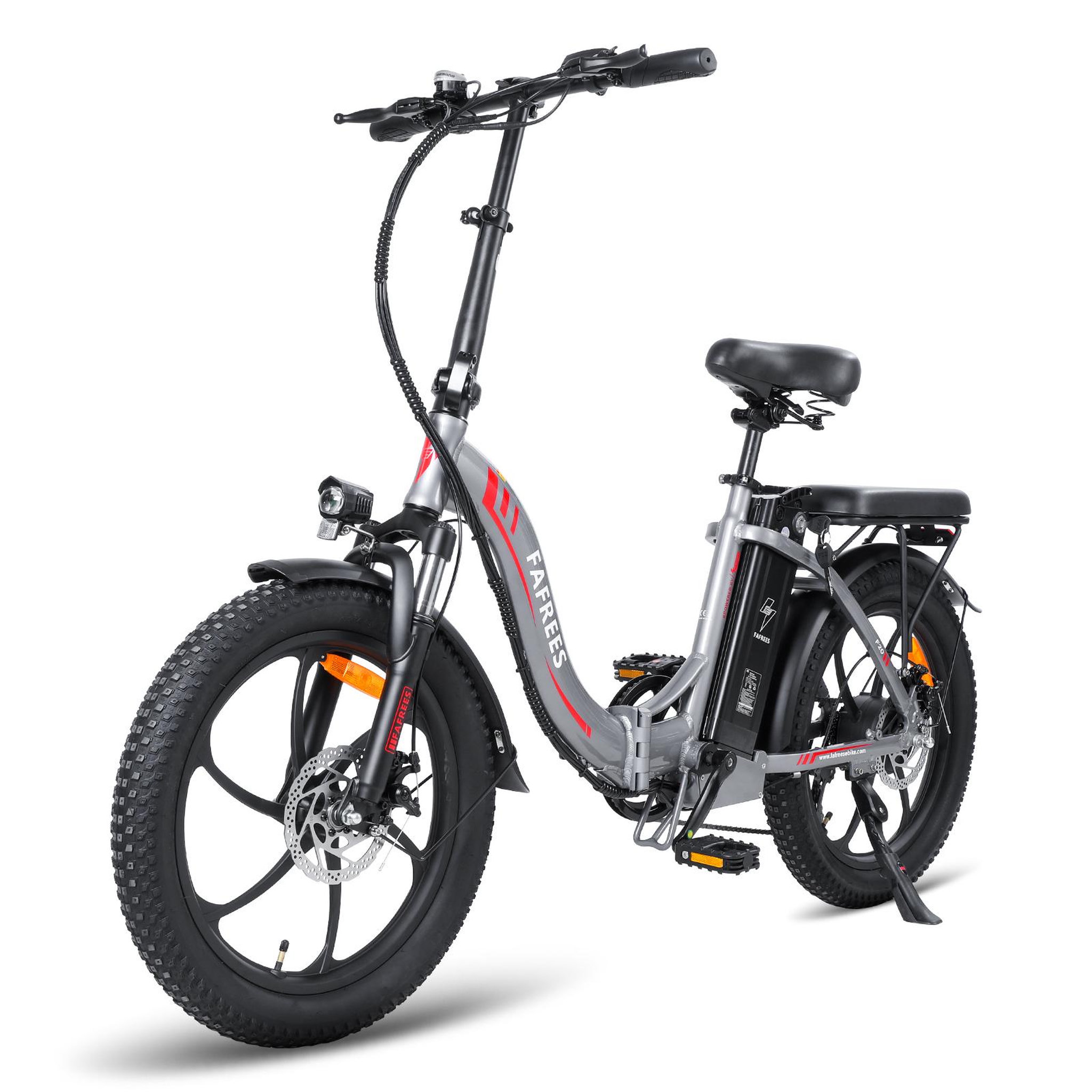 Voir la diapositive 4 : FAFREES Vélo électrique pliable fafrees f20