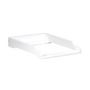 Voir la diapositive 2 : Commode + plan à langer amovible ROMANCE Blanc en bois massif