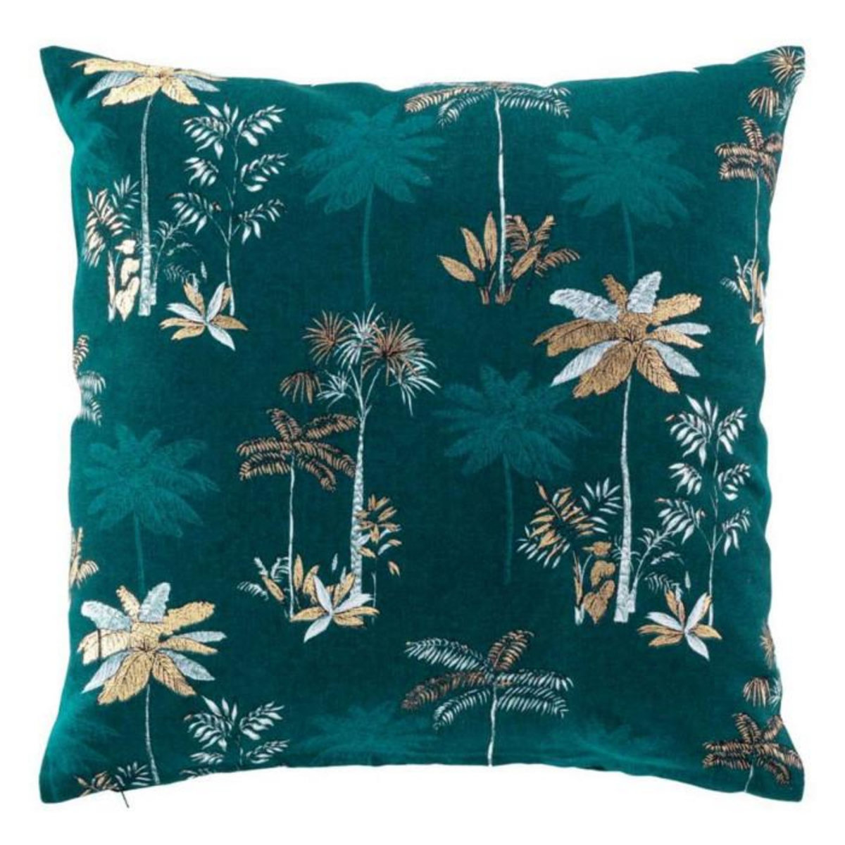 Paris Prix Coussin Déco Imprimé  Idalia  45x45cm Bleu
