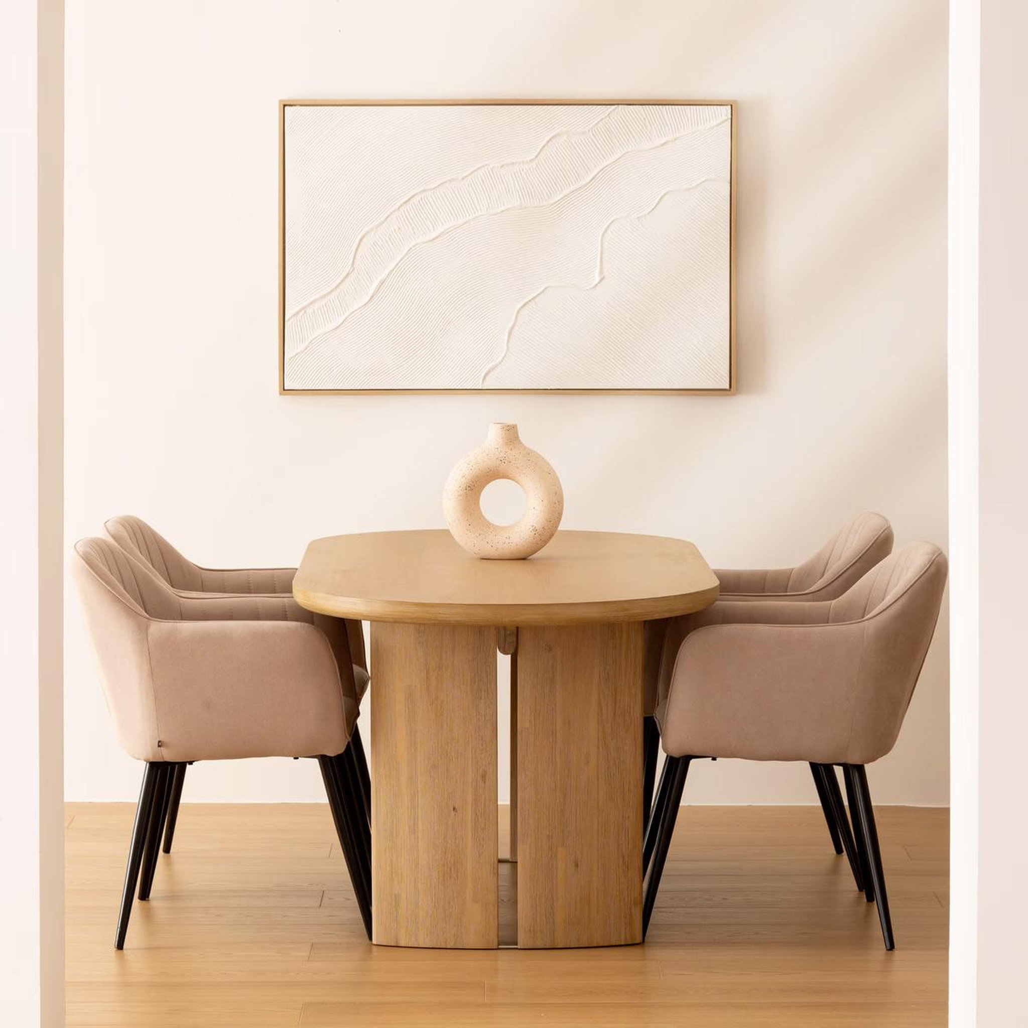 Voir la diapositive 5 : ATMOSPHERA Table à manger design  lousada  180cm naturel