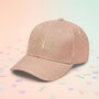 Voir la diapositive 2 : OZABI OZABI Lot 2 Casquettes Pailletées Femme – Message Brodé Fantaisie Humoristique