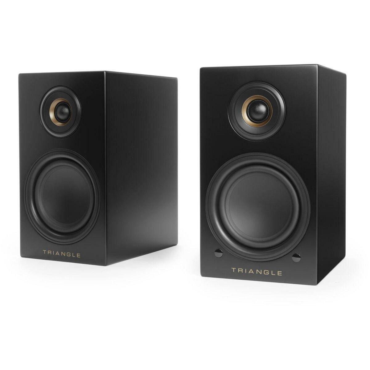 Triangle Enceinte bibliothèque active LN01A ELARA NOIR MAT X2
