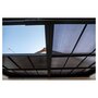 Habrita Toit terrasse coulissant - Aluminium - 3x4m