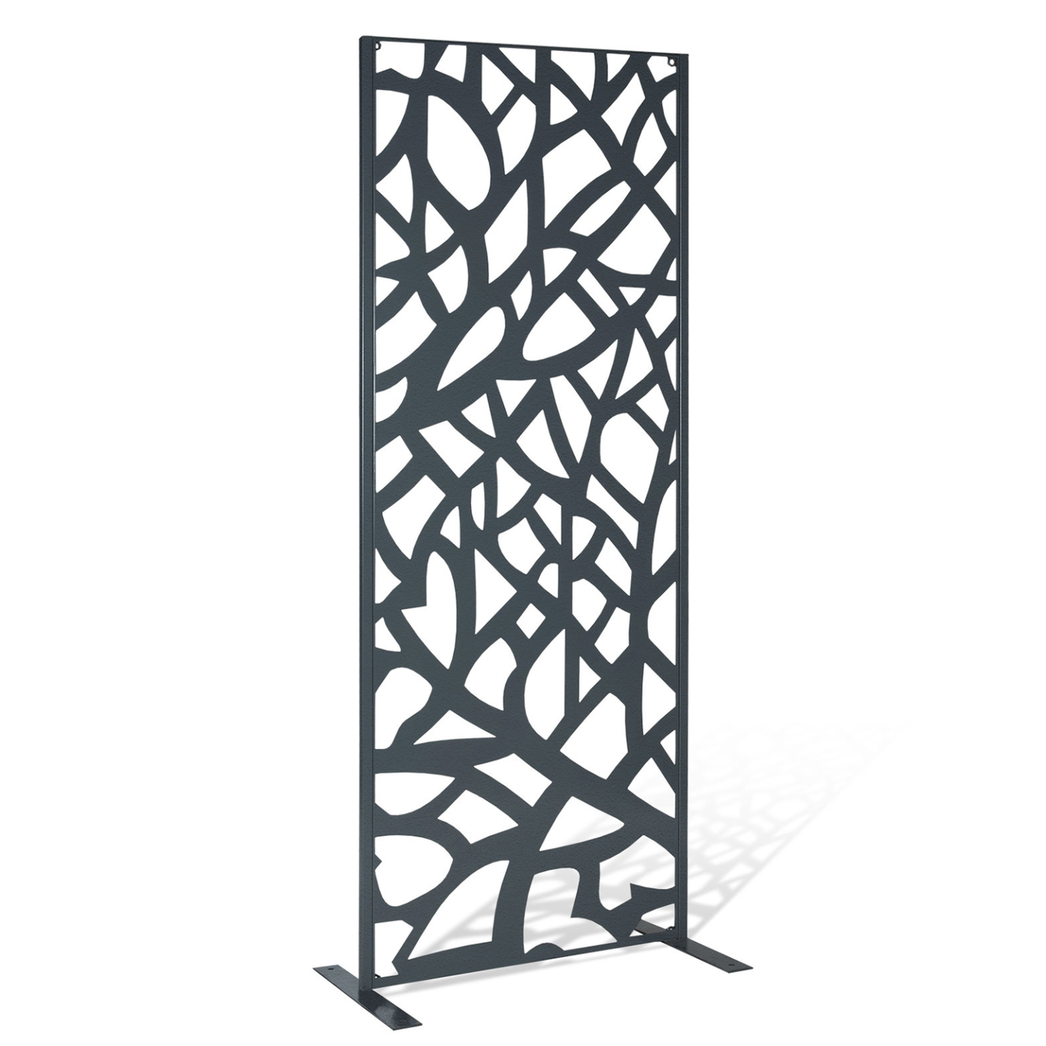 ID MARKET Panneau décoratif universel 150 x 50 cm usak gris