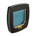 Ferplast Chatiere Swing 1 Porte pour chats - FERPLAST - Marron - Petit - Plastique