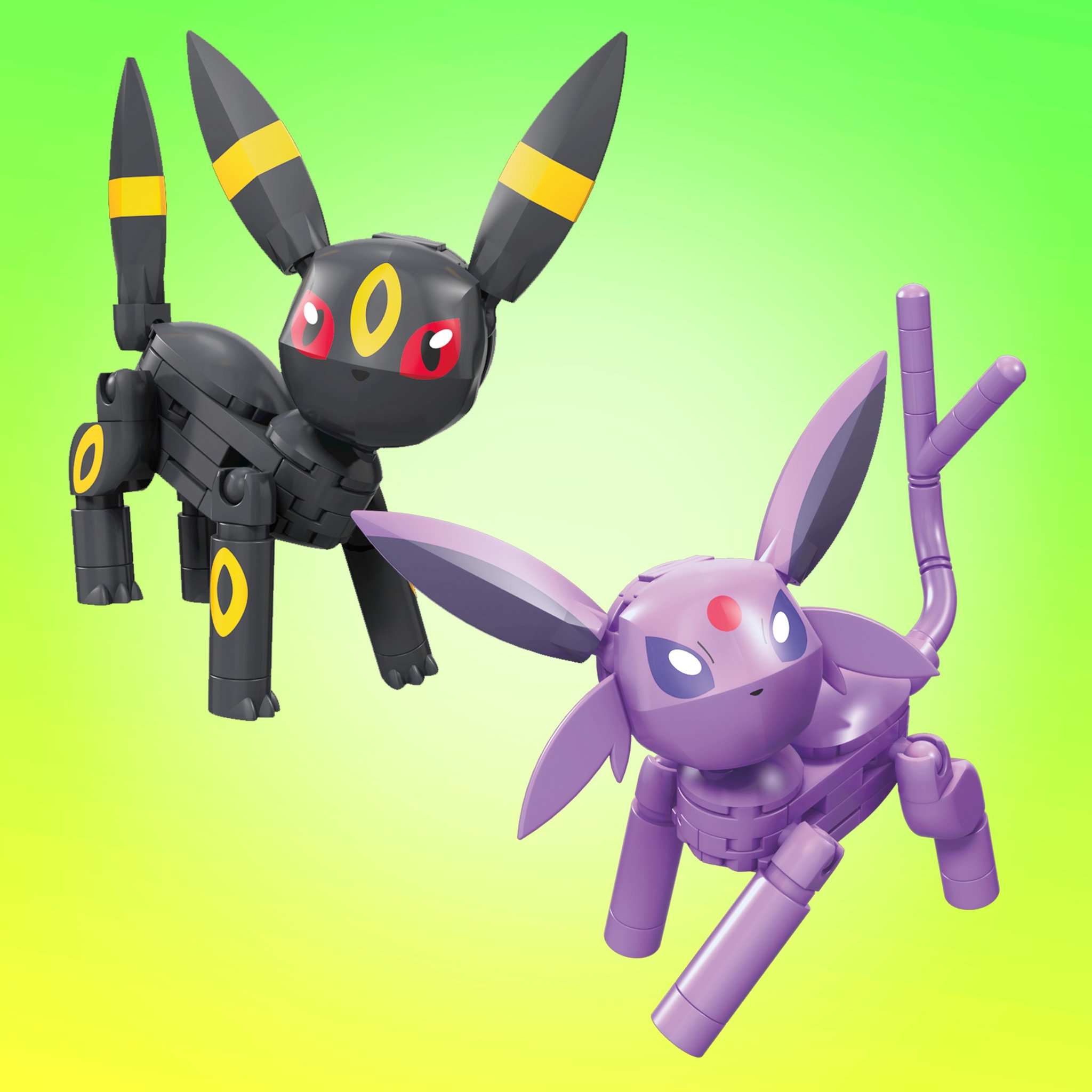 Voir la diapositive 5 : MEGA Mega Construx - Pokemon Noctali et Mentali à assembler - Briques de construction