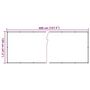 Voir la diapositive 6 : VIDAXL Ecran de balcon Anthracite 120x400 cm Tissu Oxford