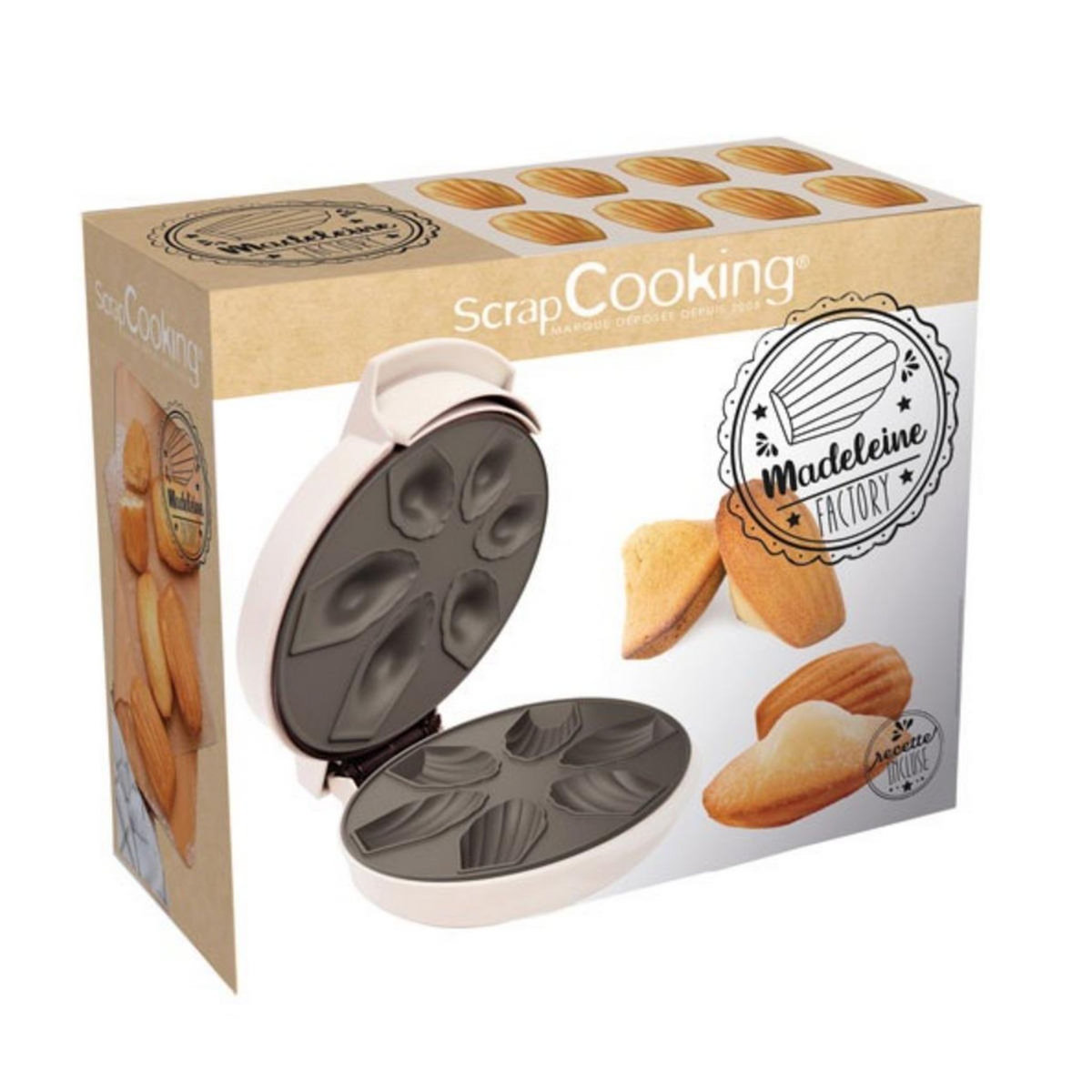 SCRAPCOOKING Machine à madéleines - 3891