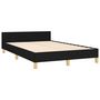 Voir la diapositive 5 : VIDAXL Cadre de lit sans matelas noir 120x200 cm tissu