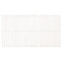 Voir la diapositive 4 : VIDAXL Tete de lit murale Blanc 204x3x110 cm Bois massif de pin