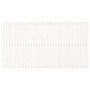 Voir la diapositive 4 : VIDAXL Tete de lit murale Blanc 204x3x110 cm Bois massif de pin