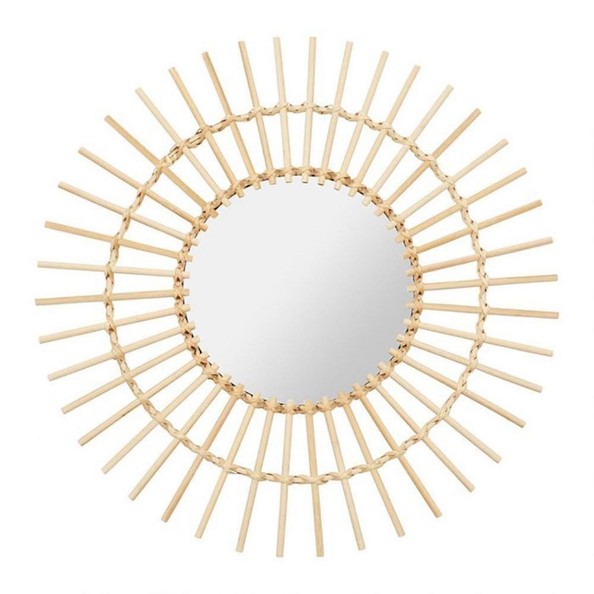 OSTARIA Miroir bambou soleil