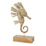Voir la diapositive 1 : Paris Prix Statue Hippocampe Herbe  Nut  53cm Naturel