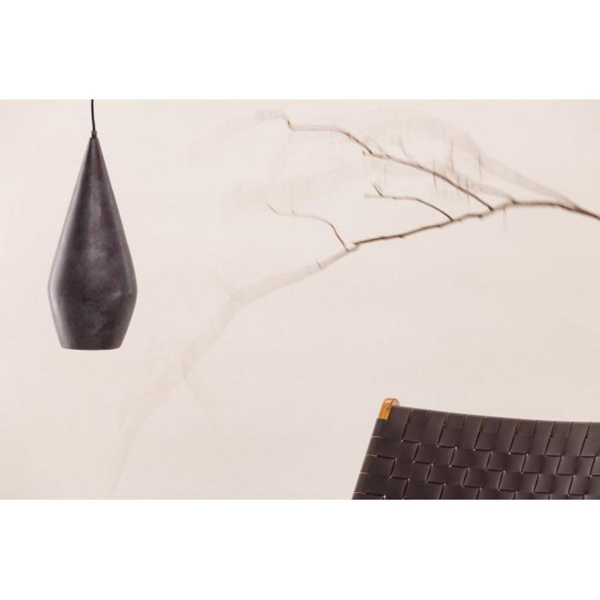 Paris Prix Lampe Suspension Design  Sandared  48cm Marron