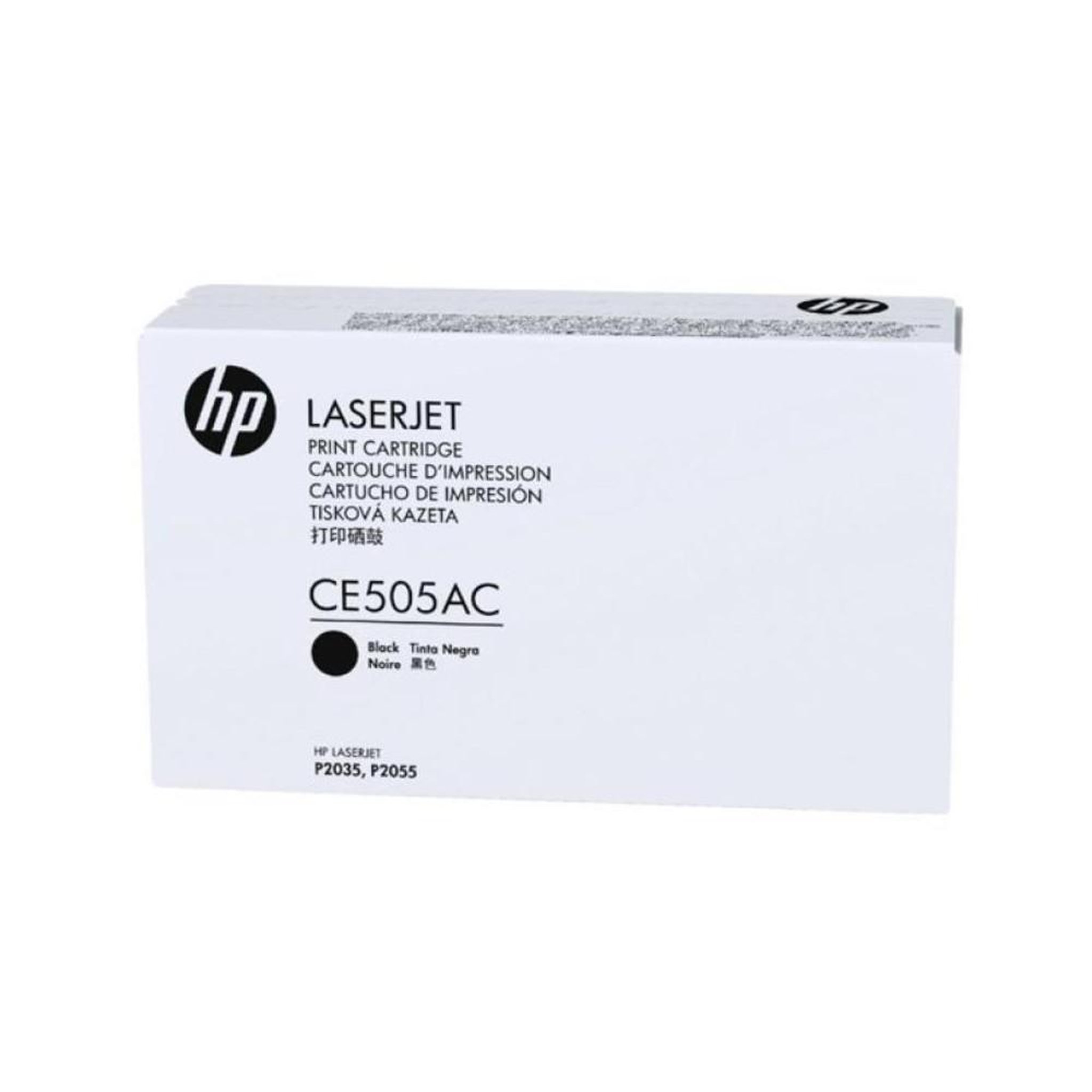 Voir la diapositive 2 : HP Cartouche toner noir ce505ac pour imprimantes hp laserjet p2050/p2053/p2054/p2055, capacité standard ~2300 pages