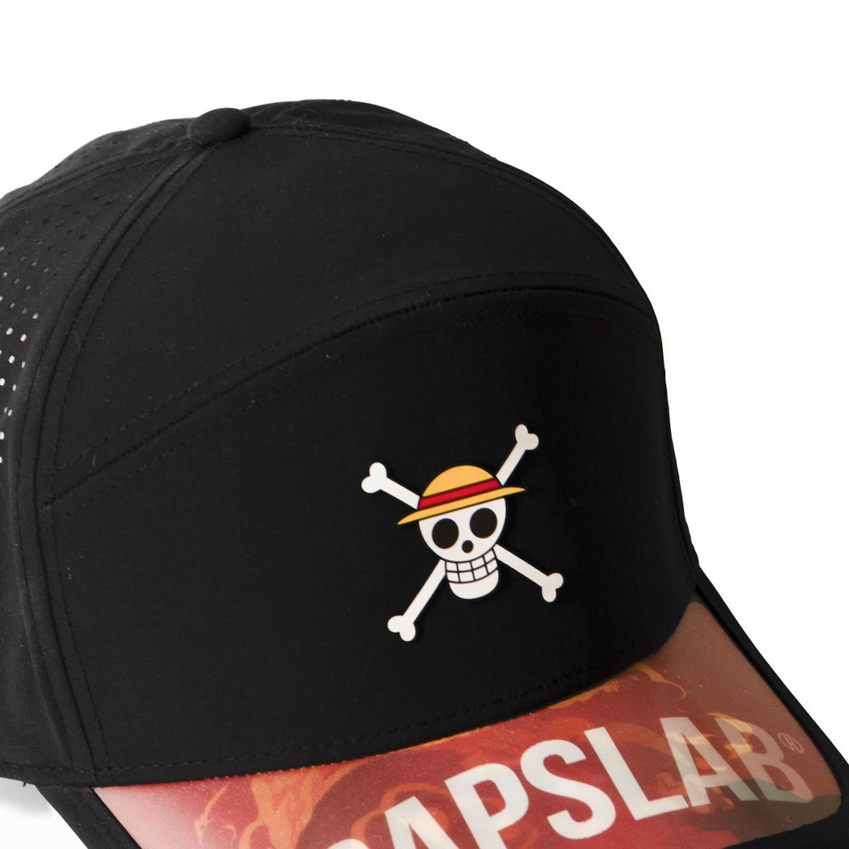 CAPSLAB Casquette 6 Pans visière 3D One Piece Pirates