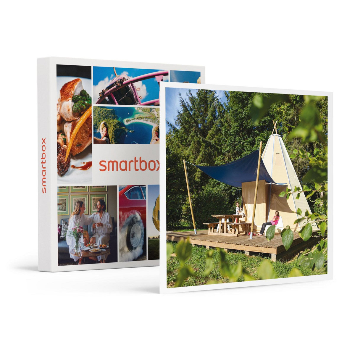 Smartbox Séjour insolite en famille : 3 jours en tipi près d'Abbeville - Coffret Cadeau Séjour