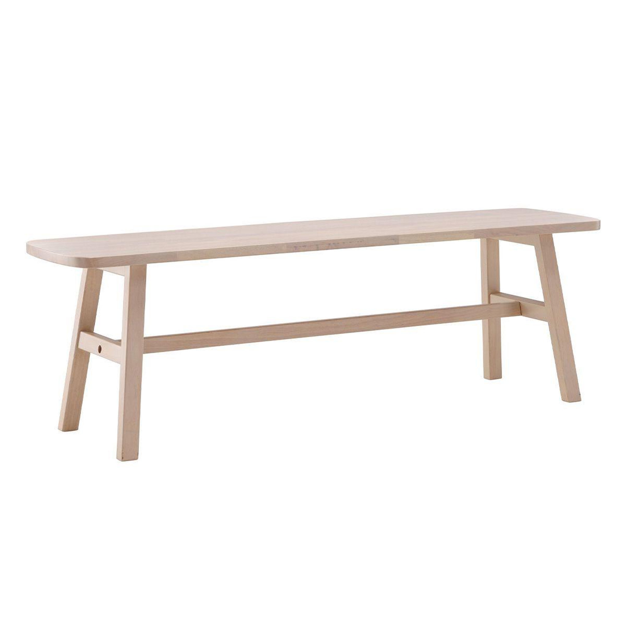 Voir la diapositive 1 : Paris Prix Banc en bois  halso  140cm naturel