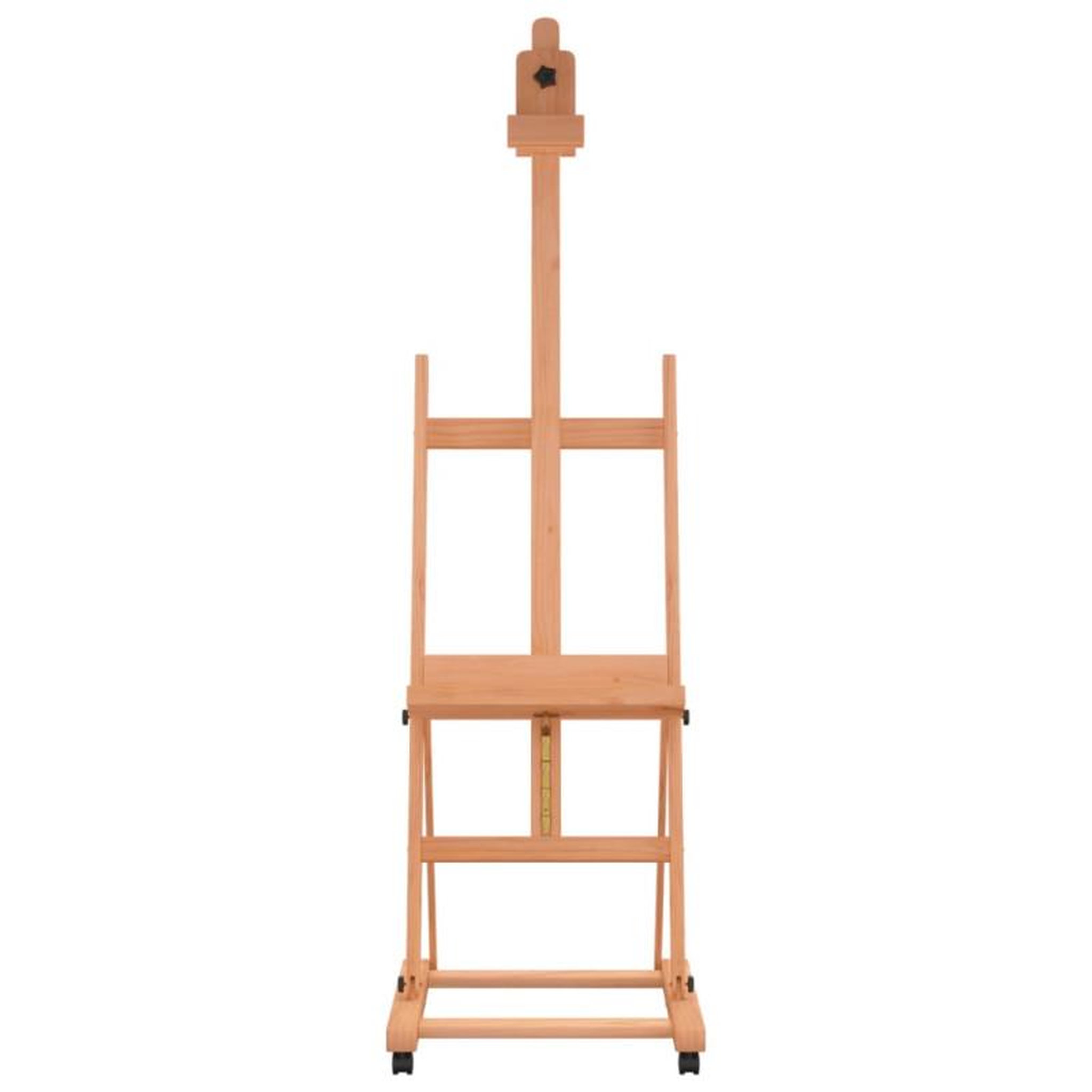 Voir la diapositive 4 : VIDAXL Chevalet 55x53,5x178 cm bois de hêtre massif