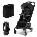 KINDERKRAFT Poussette compacte et facile à plier pour voyages et déplacements. Coloris disponibles : Beige, Gris