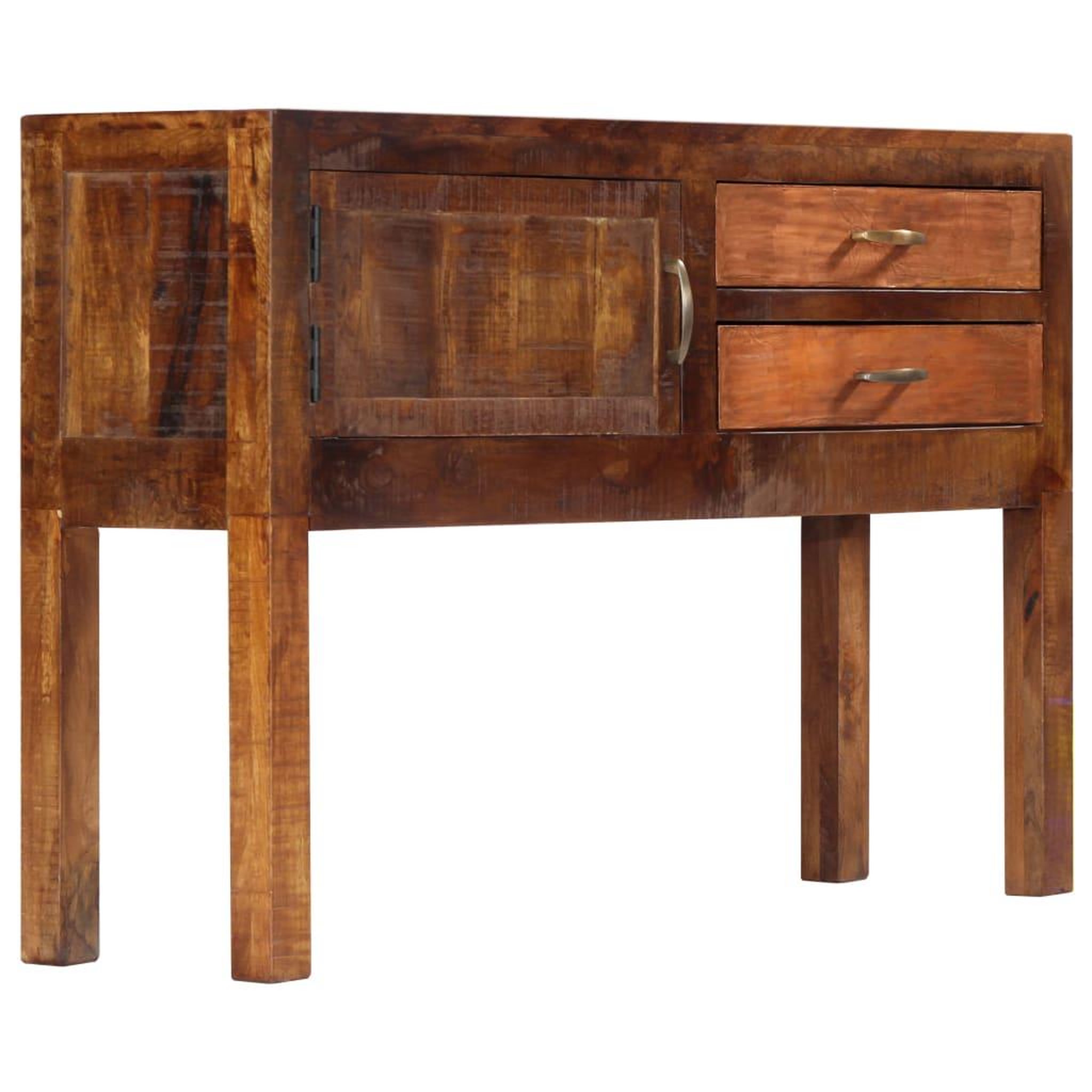Voir la diapositive 3 : VIDAXL Buffet 118x30x75 cm Bois de manguier massif
