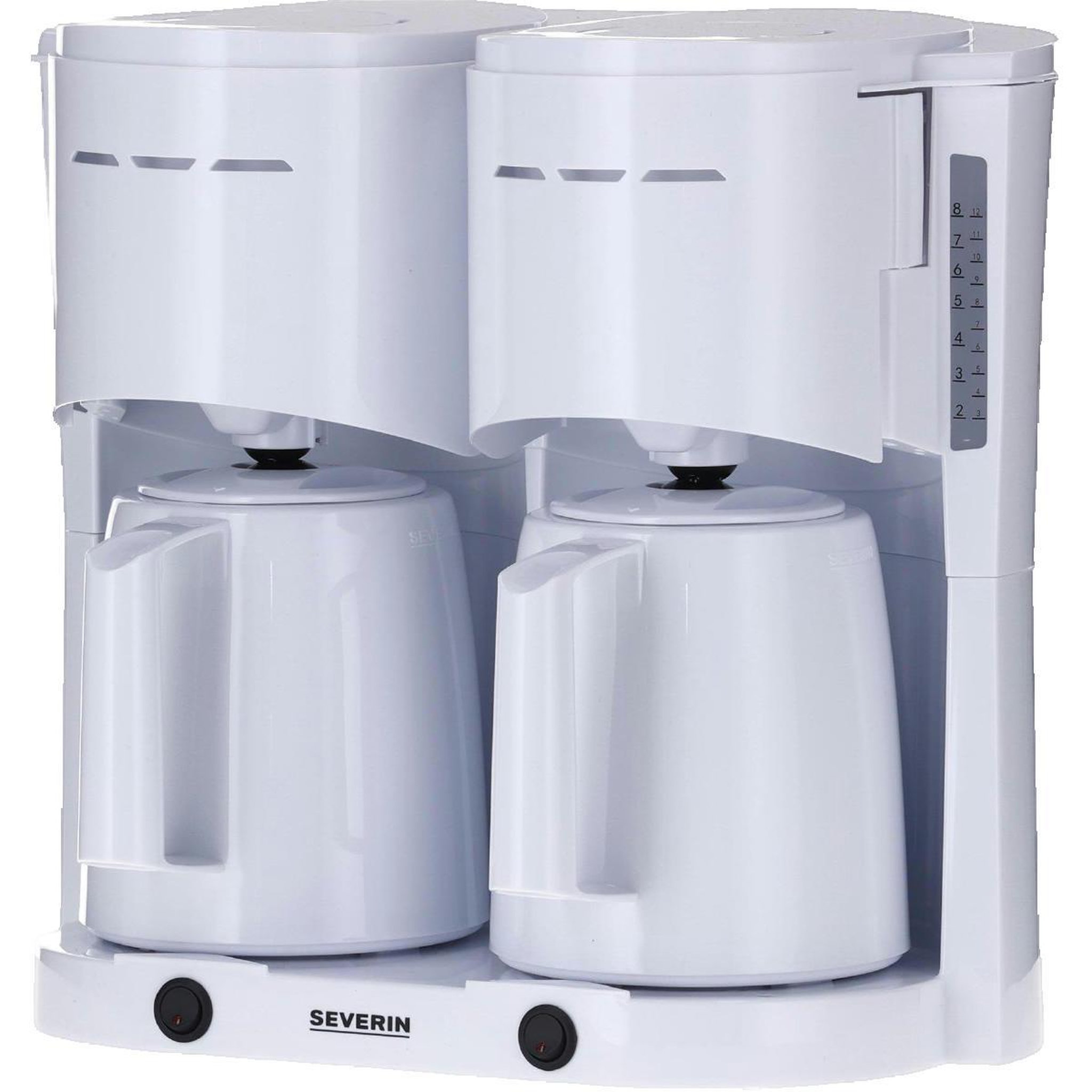 Voir la diapositive 2 : SEVERIN Cafetière Severin KA 9314 avec double thermokanne