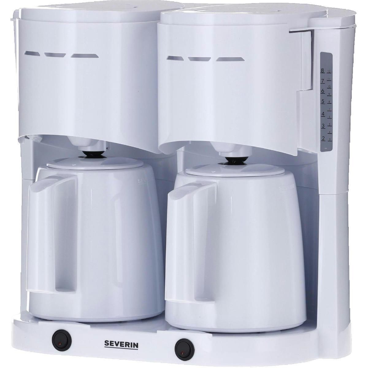 SEVERIN Cafetière Severin KA 9314 avec double thermokanne