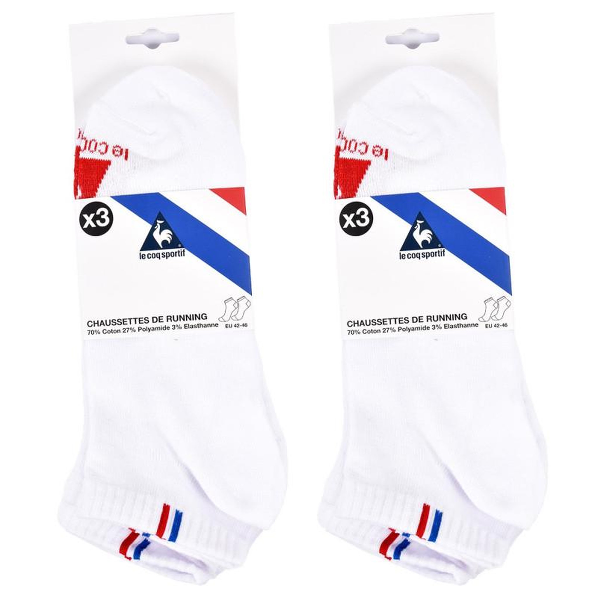 Voir la diapositive 4 : LE COQ SPORTIF Chaussettes SNEAKER LE COQ SPORTIF