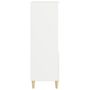 Voir la diapositive 5 : VIDAXL Buffet haut Blanc 40x36x110 cm Bois d'ingenierie