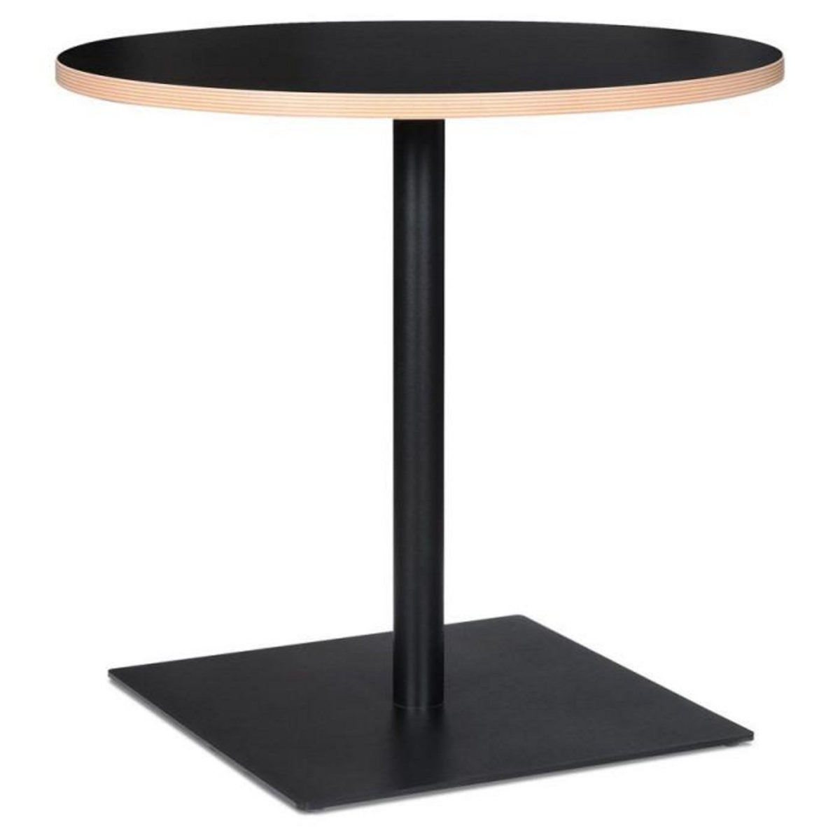 Paris Prix Table de Repas Design  Polanzia  80cm Noir