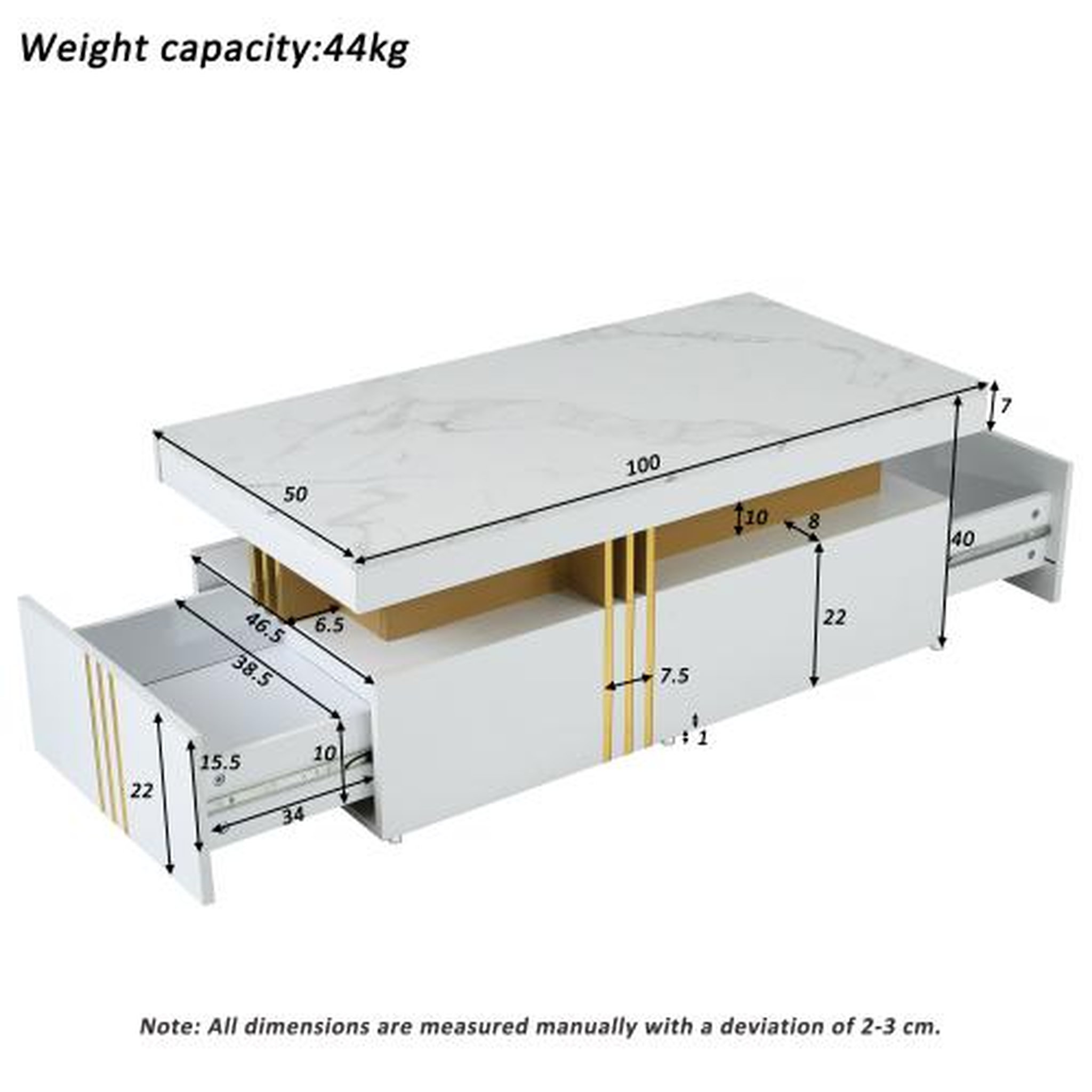Voir la diapositive 3 : MERAX Table basse