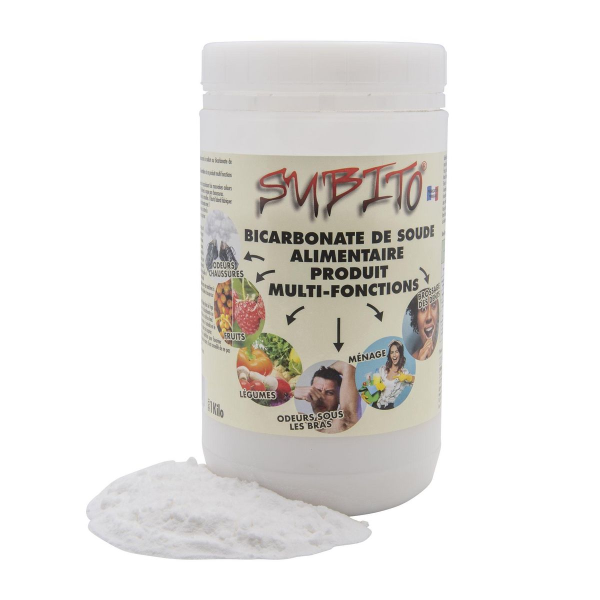 Subito Traitement contre les maladies du jardin 1kg SUBITO